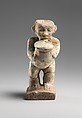 Figure of a dwarf, Blue faience