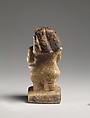 Figurine of a Woman with Her Baby, Faience