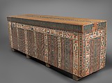Coffin of Khnumnakht, Wood, paint
