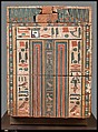 Coffin of Khnumnakht, Wood, paint