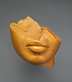Fragment of a Queen's Face, Yellow jasper