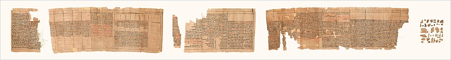 Book of the Dead of Khamhor, Papyrus, ink