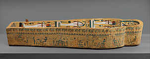 Box of an Anthropoid Coffin, Wood, paint