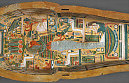 Box of an Anthropoid Coffin, Wood, paint
