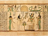 Book of the Dead for the Chantress of Amun Nauny, Papyrus, paint
