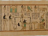 Book of the Dead for the Chantress of Amun Nauny, Papyrus, paint