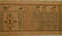 Book of the Dead for the Chantress of Amun Nauny, Papyrus, paint