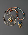 Scarab of Wah, Faience, linen thread