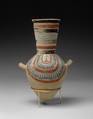 Jar from the tomb of Sennedjem, Painted red pottery