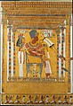 Amenhotep III and his Mother, Mutemwia, in a Kiosk, Nina de Garis Davies (1881–1965), Tempera on paper