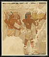 Cretans Bringing Gifts, Tomb of Rekhmire, Nina de Garis Davies, Paper, tempera paint, ink