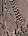 Relief Fragment with a Ship Under Sail, Limestone, paint traces