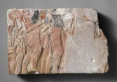 Dancers with Instruments, Limestone, paint
