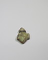Mold-pressed amulet or fragment, Glass