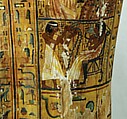 Coffin of the Lady of the House, Iineferty, Wood, gesso, paint, varnish