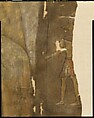 Shroud of a Woman Wearing a Fringed Tunic, Linen, paint (tempera)