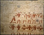 Mastaba Tomb of Perneb, Limestone, paint
