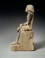 Sitting Statue of Kaemsenu (?), Wood