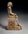 Sitting Statue of Kaemsenu (?), Wood