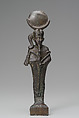 Statuette of Khonsu, Metal - Bronze