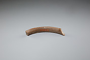 Bracelet (Bangle) Fragment, Flint