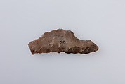 Bifacial knife with handle, Flint