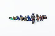 Amulet in the Form of a Frog, Lapis lazuli