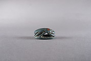 Scarab Inscribed with Blessing Related to Amun ( Amun-Re), Egyptian Blue