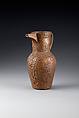 Spouted jug inscribed for "Amun-Re Lord of Valor", Bronze