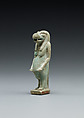 Amulet: Figure of Taweret, Faience, blue