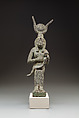 Statuette of Isis nursing Horus, Bronze or copper alloy