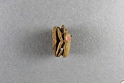 Scarab, Steatite, traces of green glaze