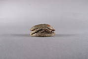 Scarab with Representations of Taweret and Hathor, Steatite