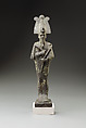 Statuette, Osiris, Bronze or copper alloy