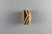 Scarab inscribed with a name of wish related to Ptah, Steatite