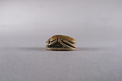Scarab with blessing related to Horus, Steatite