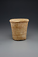 Cylinder jar, Travertine (Egyptian alabaster)