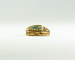 Scarab of "the King's Eldest Son Nehesy", Glazed steatite