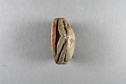 Scarab, Steatite, traces of glaze