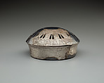 Incense burner with its chain, Silver