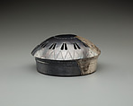 Incense burner with its chain, Silver
