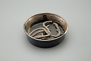 Incense burner with its chain, Silver