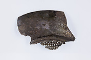 Fragment of a shallow strainer, Silver