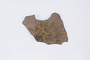 Strainer or vase fragment, Silver