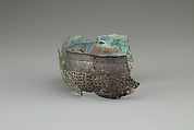 Strainer or vase fragment, Silver