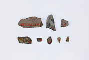 Vessel fragments, Silver