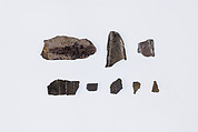 Vessel fragments, Silver