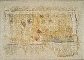 Painted Cloth Dedicated to Hathor, Linen, paint