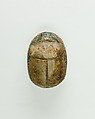 Scarab of Princess Redenptah, Green glazed steatite