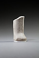 Lower body of a shabti of  a man called Apepi, Limestone